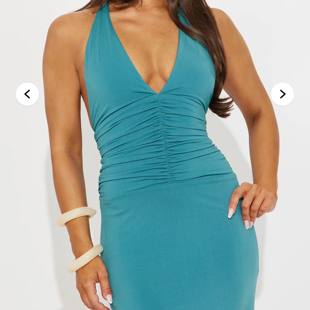 Mona Maxi Halter Dress